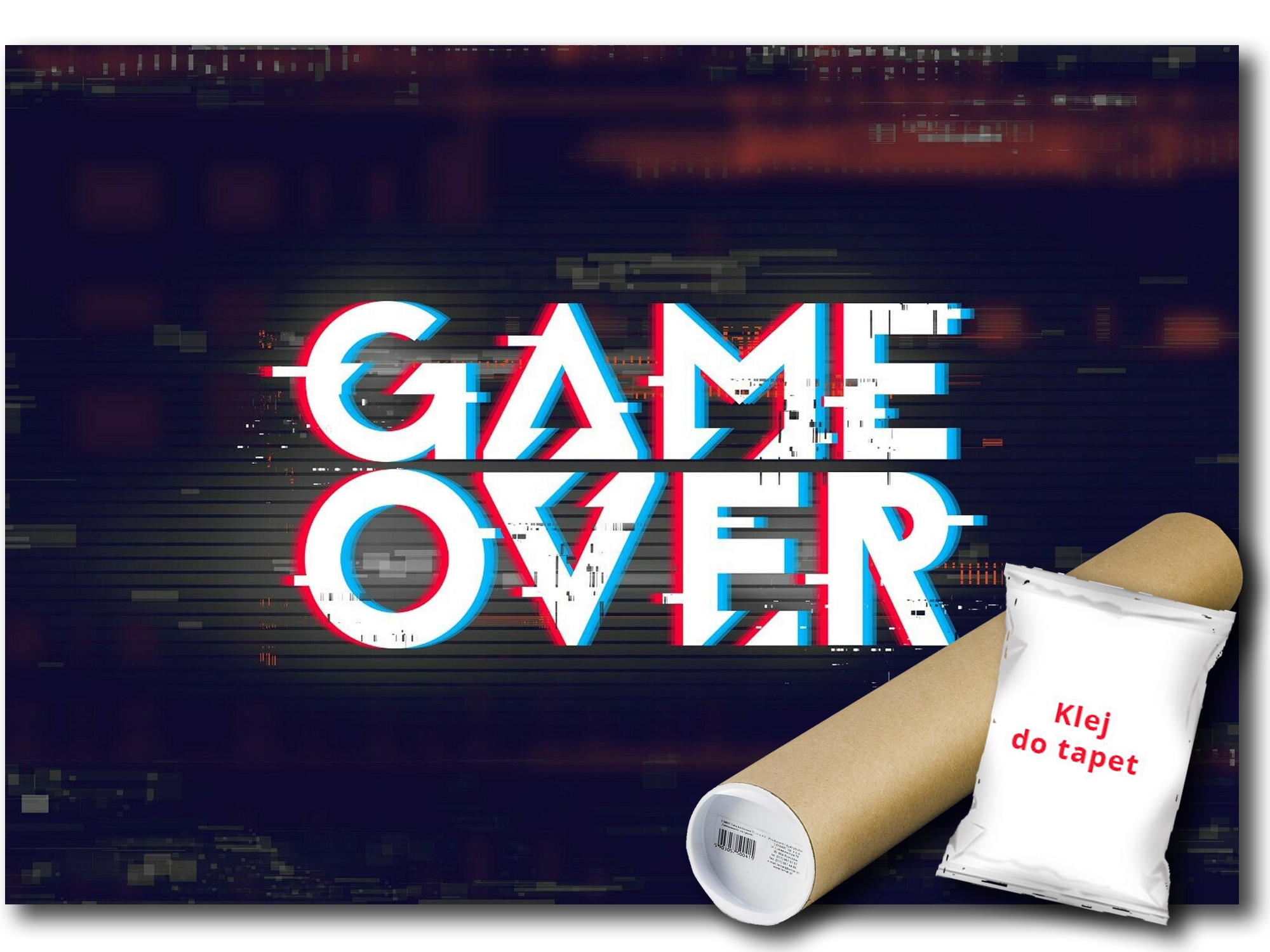 Vinylová Fototapeta Hráč Game Over 416x254