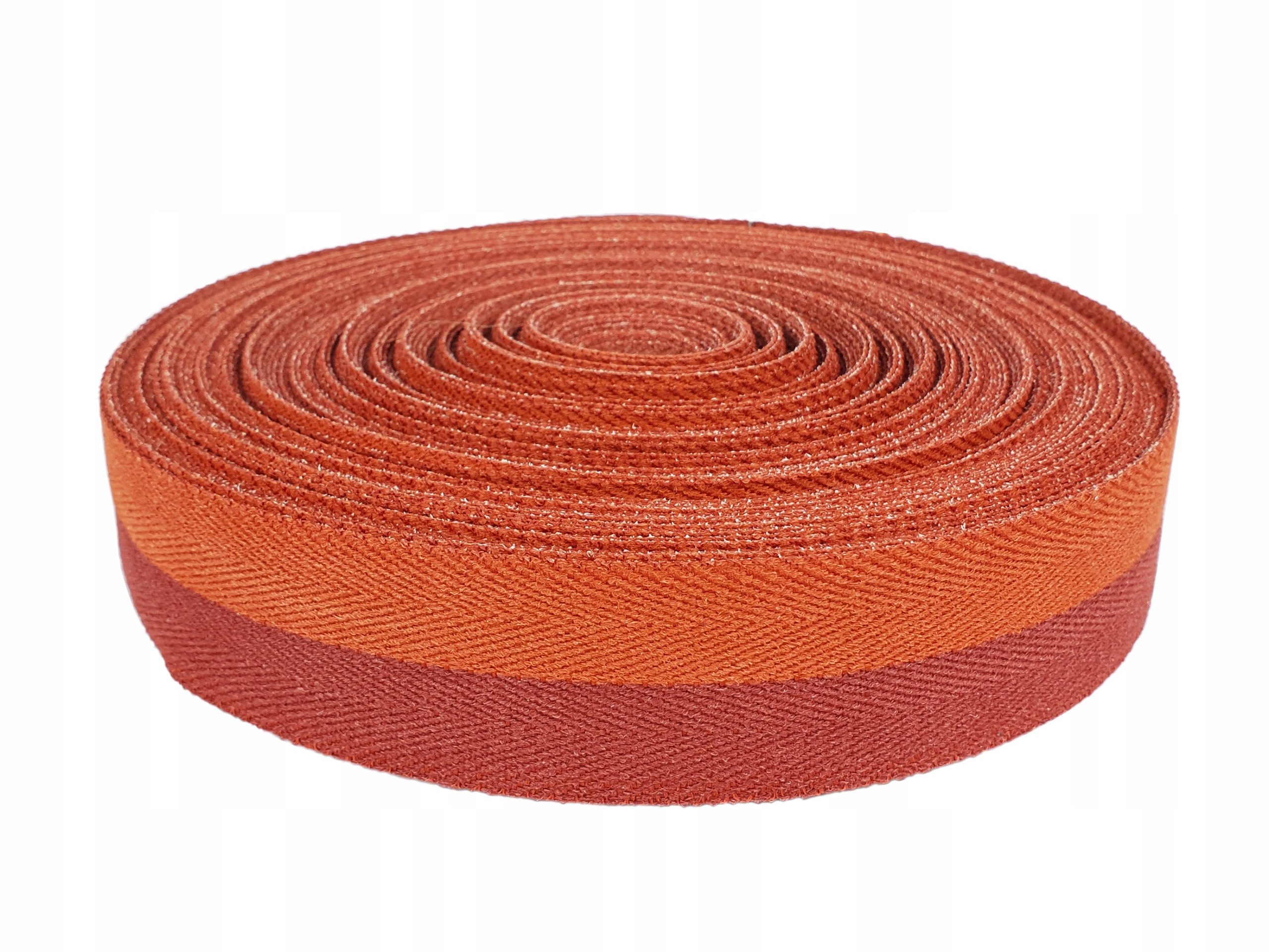 Dvoubarevný dekorační pásek s lepidlem, povrchová úprava okrajů 4 cm x 40 m