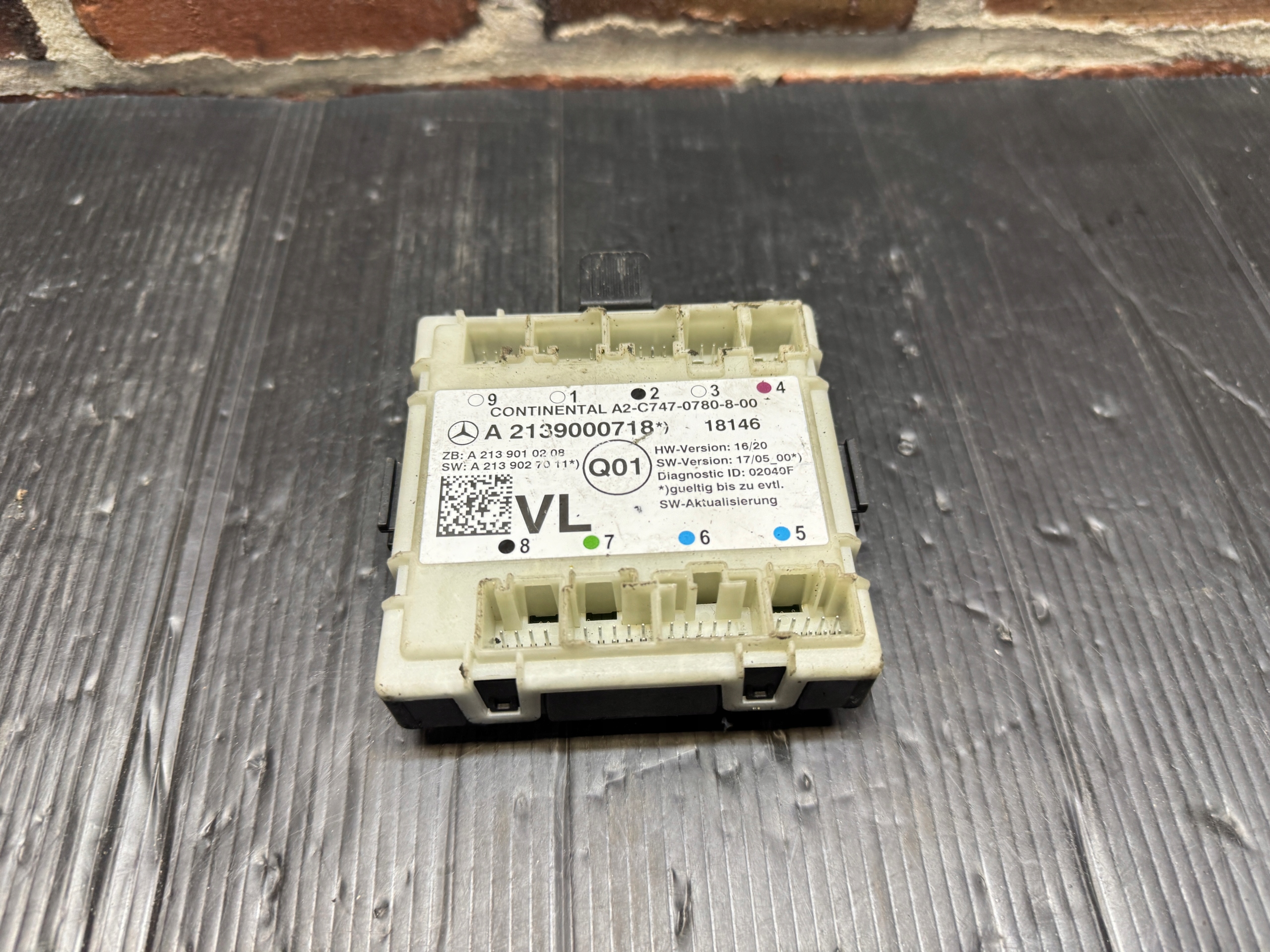 MERCEDES W222 MODUŁ DRZWI A2139000718