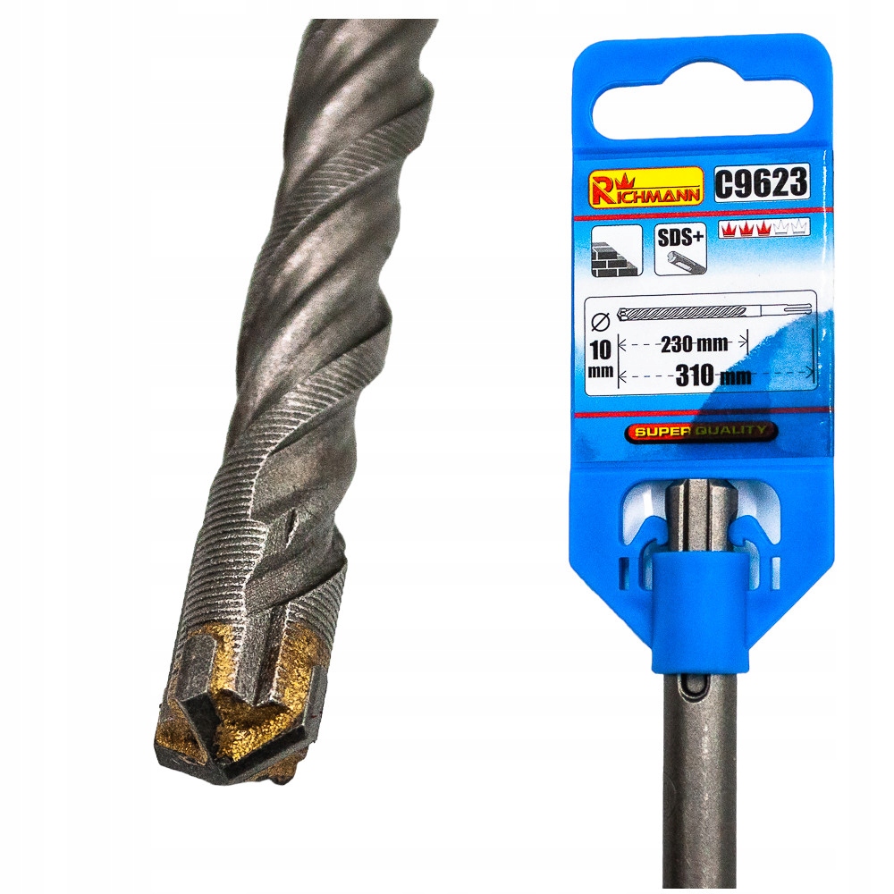 

Wiertło Do Muru Betonu fi 10x310 mm Sds-plus Widia