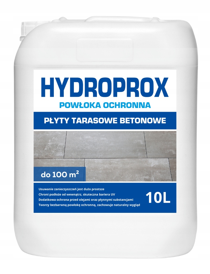Hydroprox Ochranný Povlak Na Betonové Terasové Desky – 10 L
