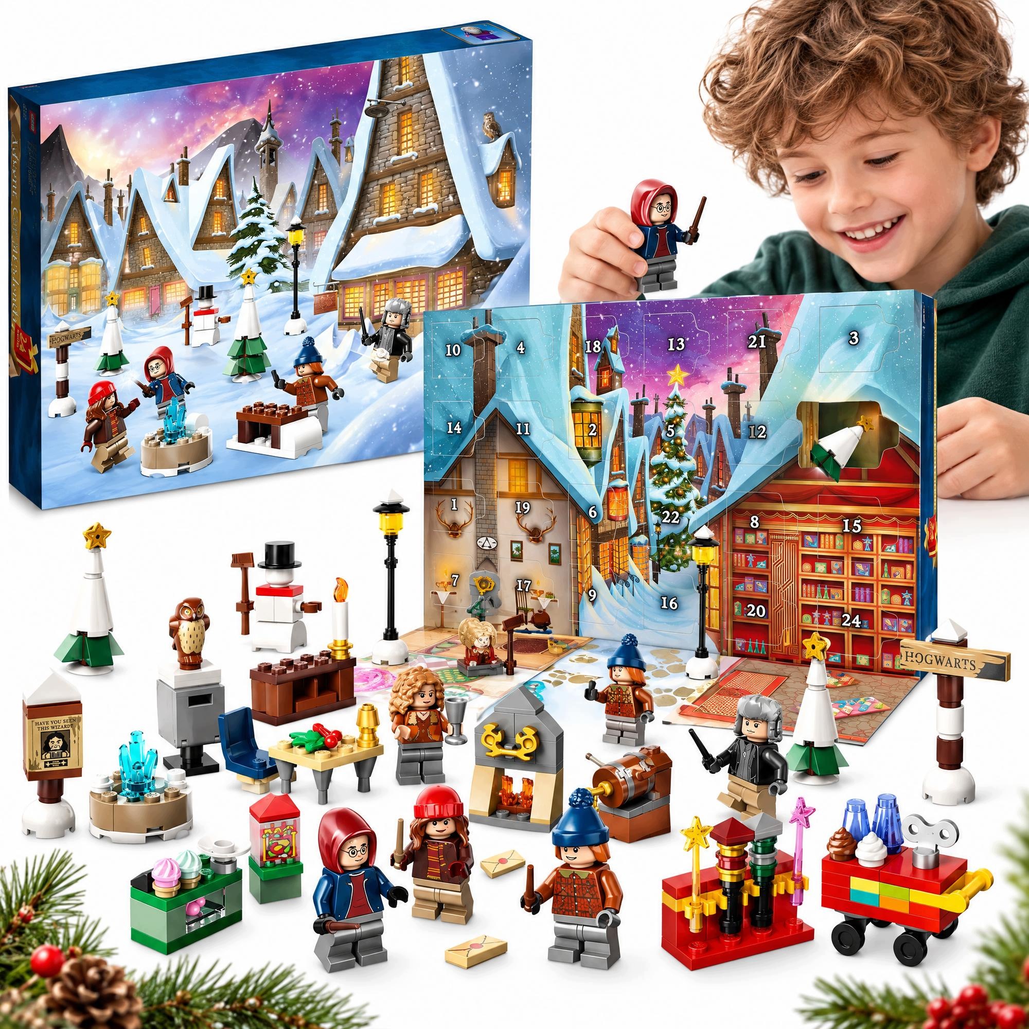 Kalendarz Adwentowy Lego Harry Potter 76418 Dla Dziecka Od 7 Lat