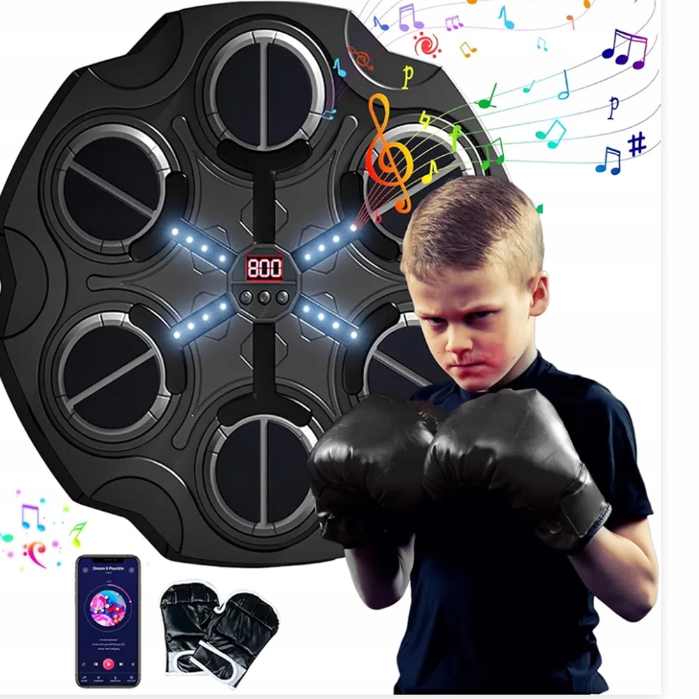 Trénink S Interaktivními Světly A Přehrávačem Hudby