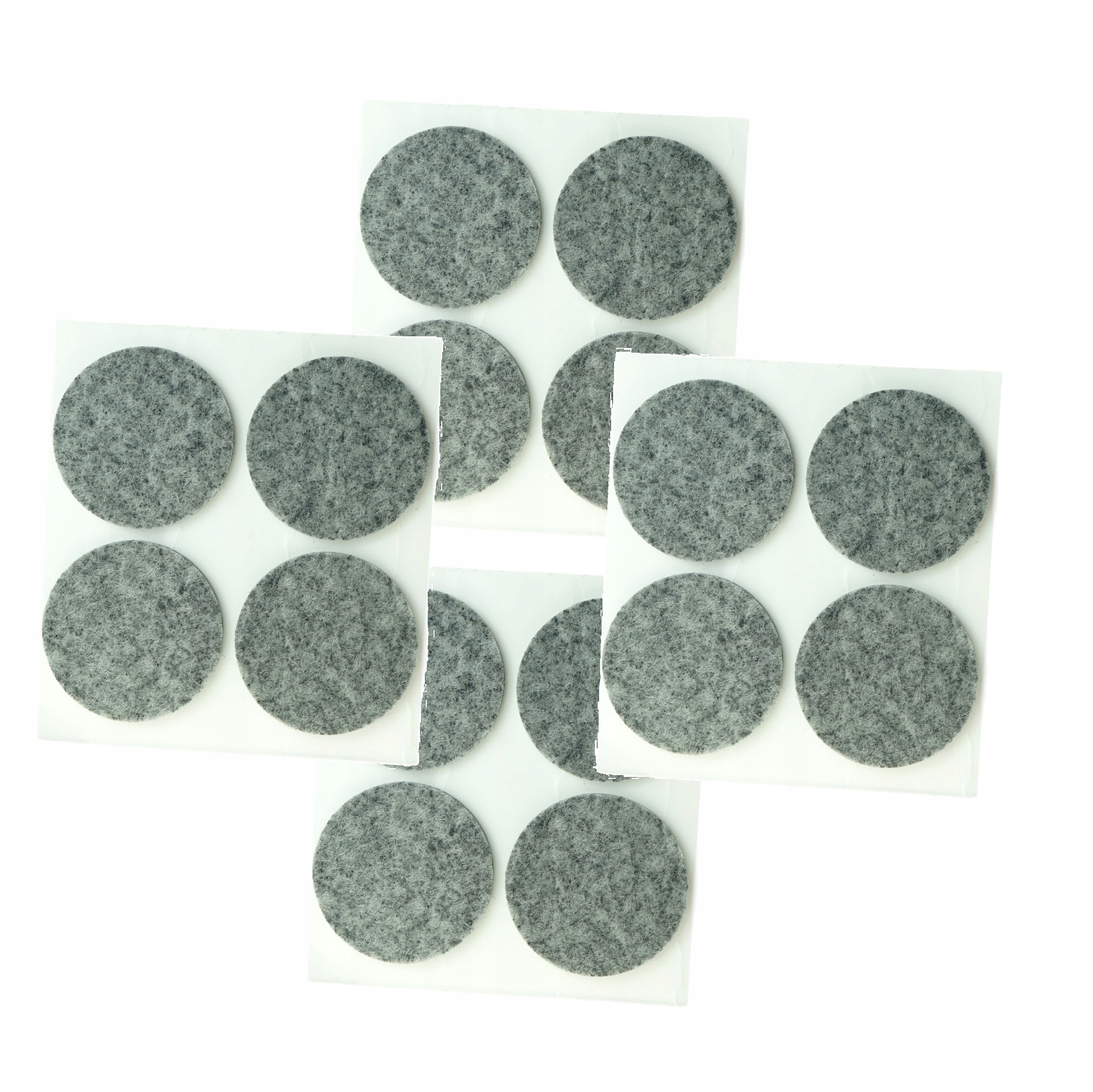 

16 Szt. Podkładki filcowe pod meble, filc fi 40 mm