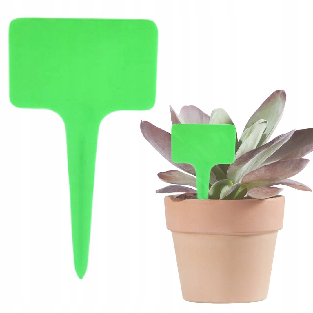 

50x Etykiety Do Roślin Tabliczki 10x6 Zestaw