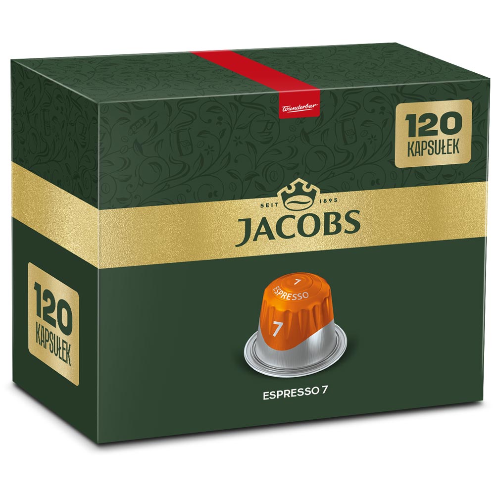 Kapsułki Jacobs komp. z Nespresso(r)* Espresso 7, 10+2 [120 kaw]