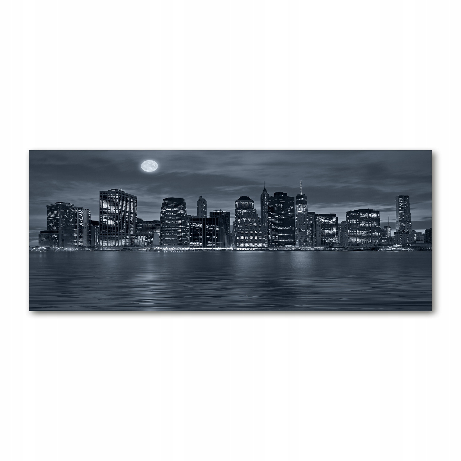 

Foto obraz akryl zdjęcie Nowy Jork nocą 125x50 cm
