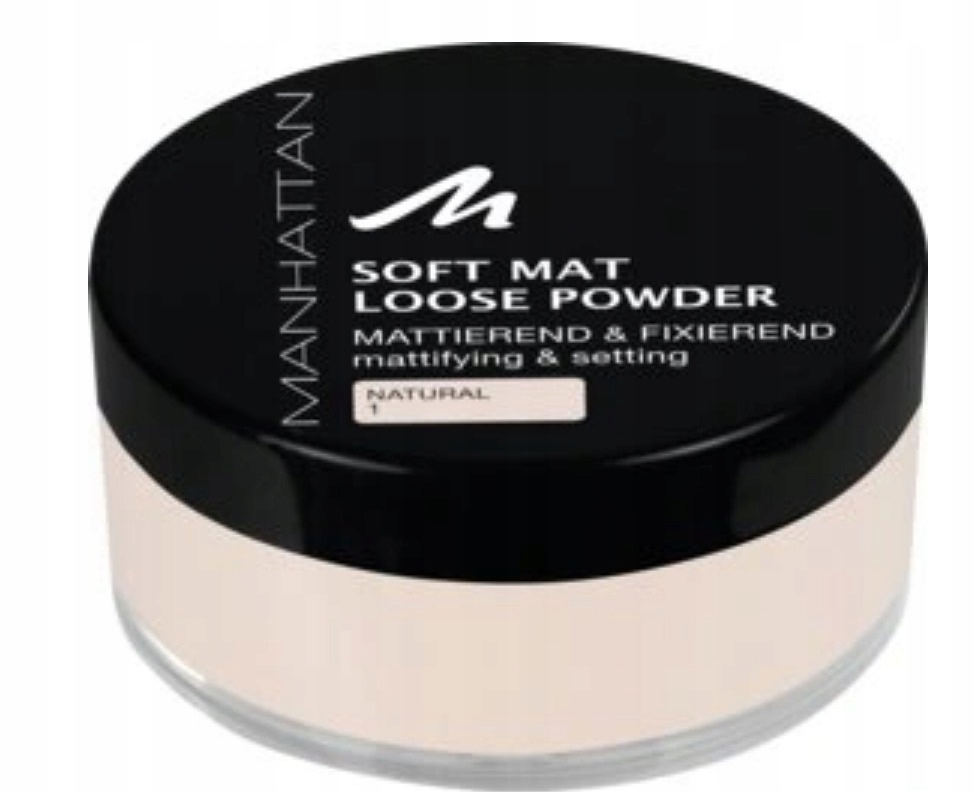 Manhattan Soft Mat Powder puder sypki NATURAL 1