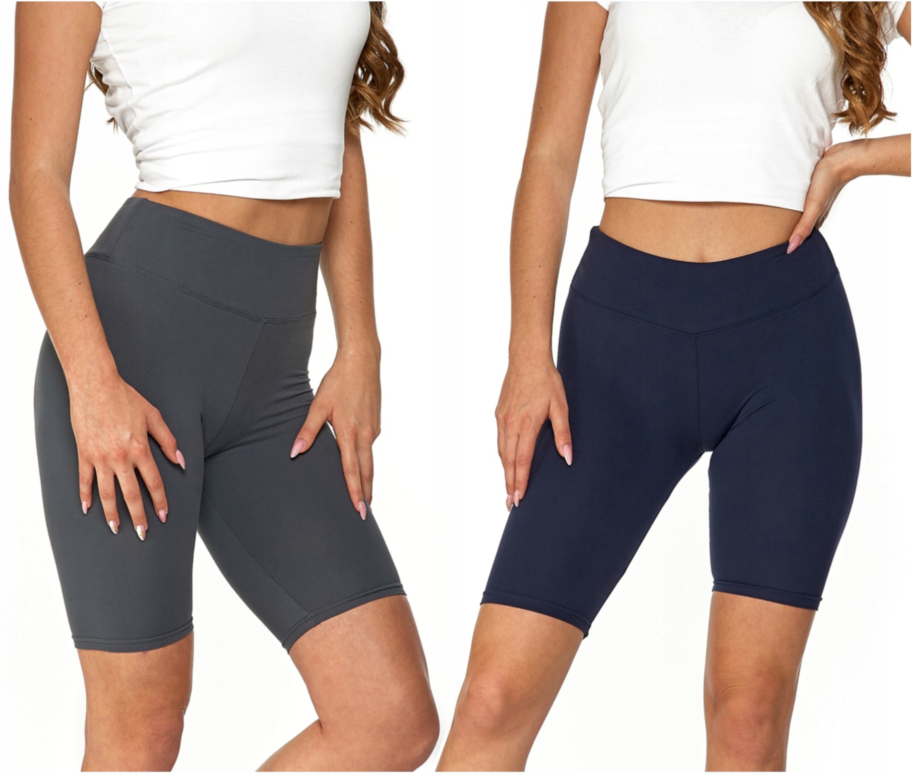 Kolarki Legginsy Getry Wysoki Stan 2 PAK MORAJ S/M