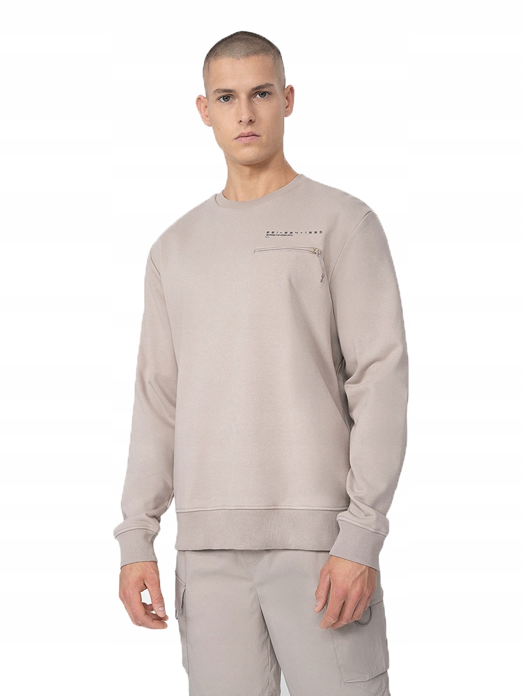 BLUZA MĘSKA 4F DRESOWA SPORTOWA BEZ KAPTURA Kod producenta 4FSS23TSWSM225