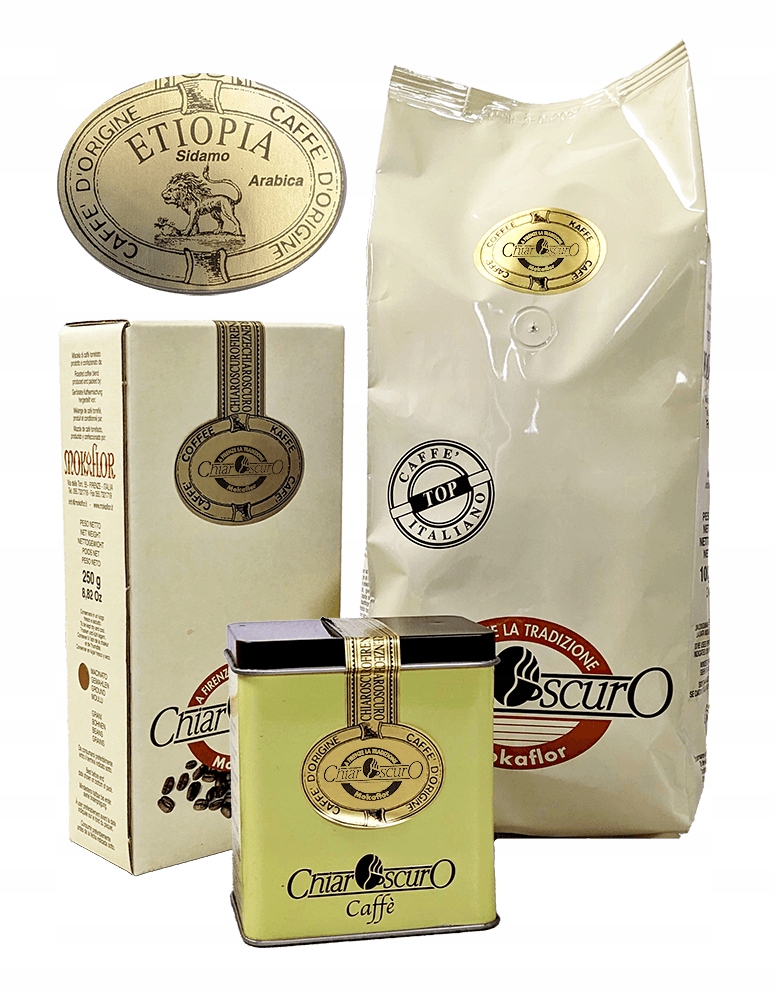 Káva Mokaflor Etiopie Sidamo