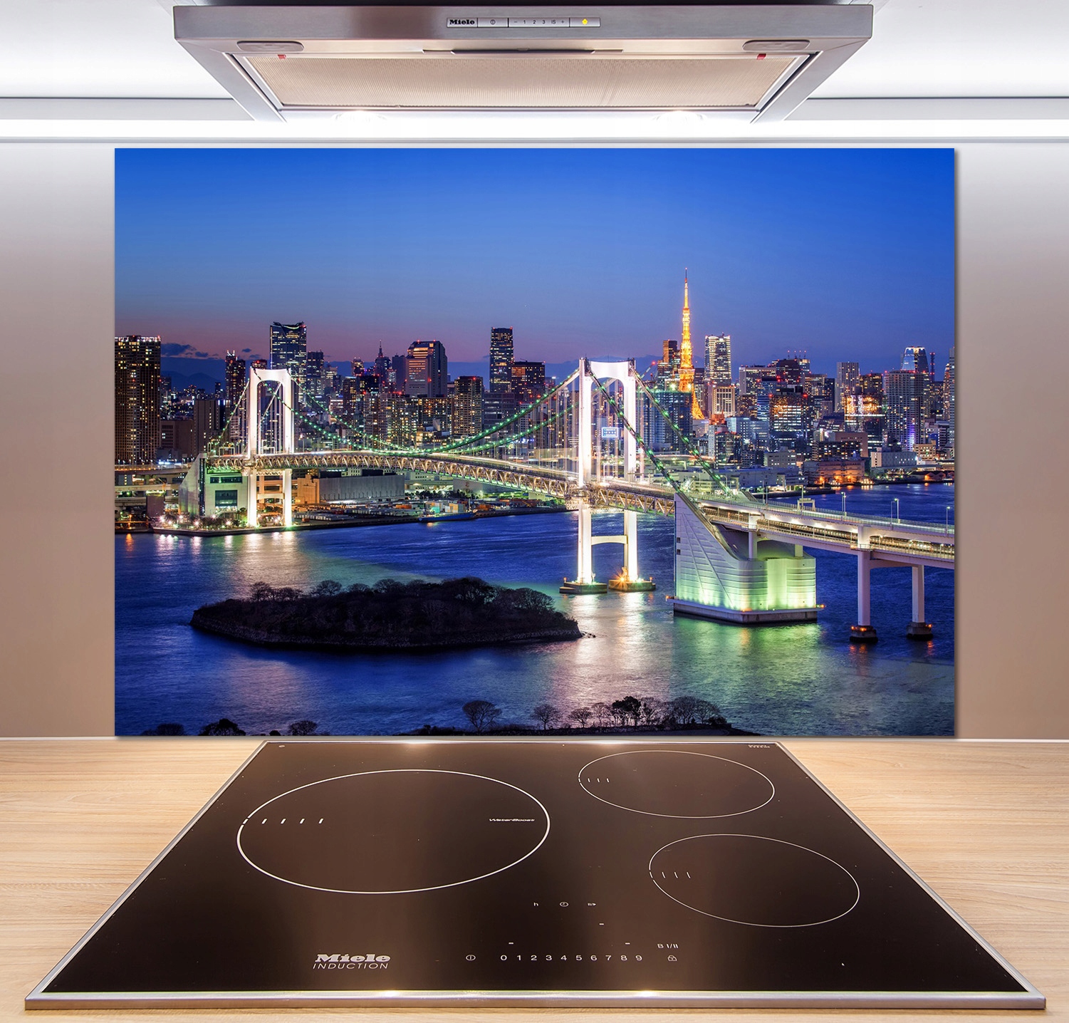 

Panel dekor szkło Most w Tokio 100x70 cm + Klej