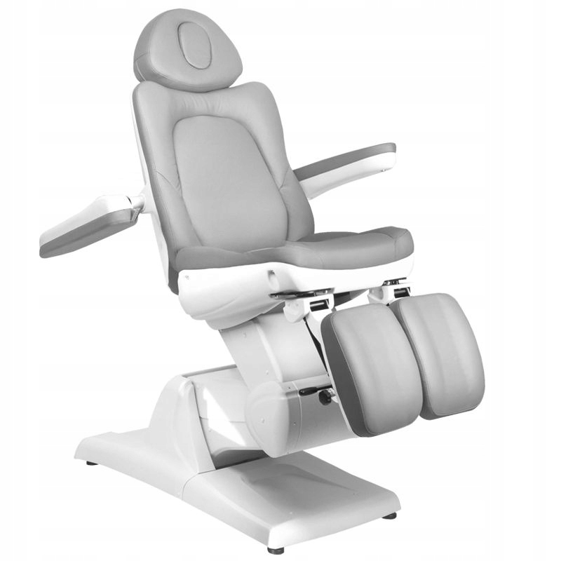 Elektrická kosmetická židle Azzurro 870S pedi 3 siln. šedá