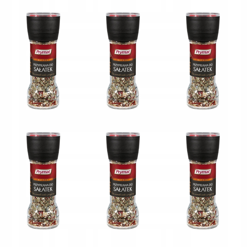 Koření do salátů v mlýnku 50 g Prymat X6
