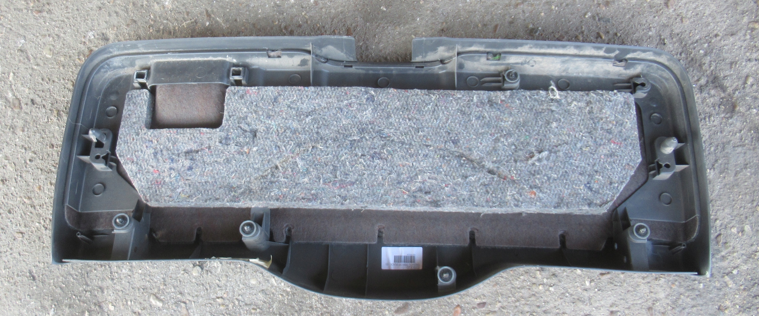VOLVO V50 2.4 D 06R cover upholstery bonnet boot