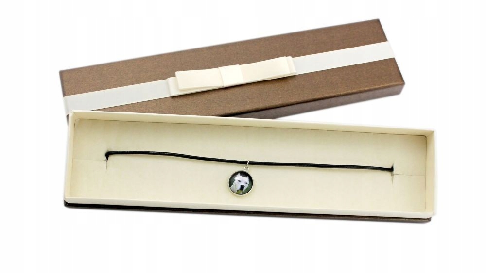 

Dog argentyński Naszyjnik w pudełku, Twoje zdjęcie