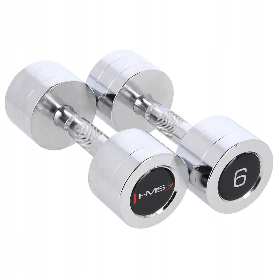Hms Činky Chromované závaží pro fitness cvičení 2x6 kg