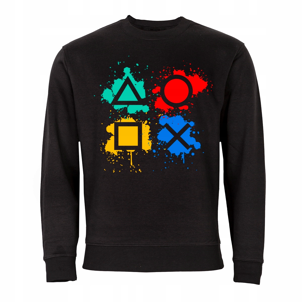 

Męska Bluza Dla Gracza Playstation Xbox Ps Buttons