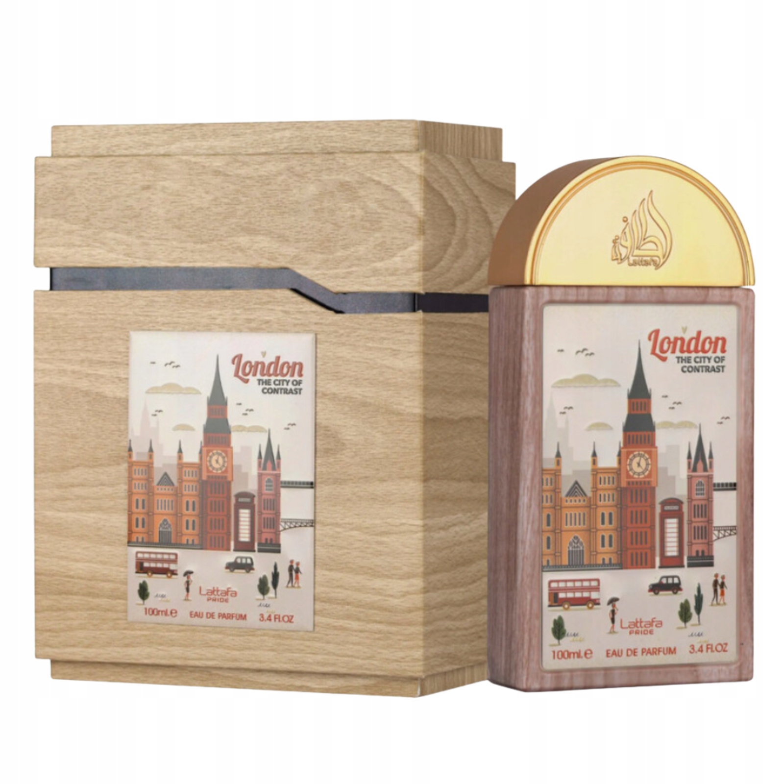 Lattafa Pride London The City Of Contrast woda perfumowana perfumy 100ml