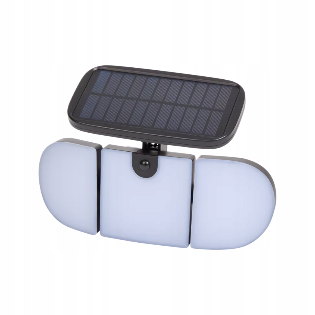 Nástěnná lampa s pohybovým senzorem Solar 800 lumenů, senzor pohybu a soumraku