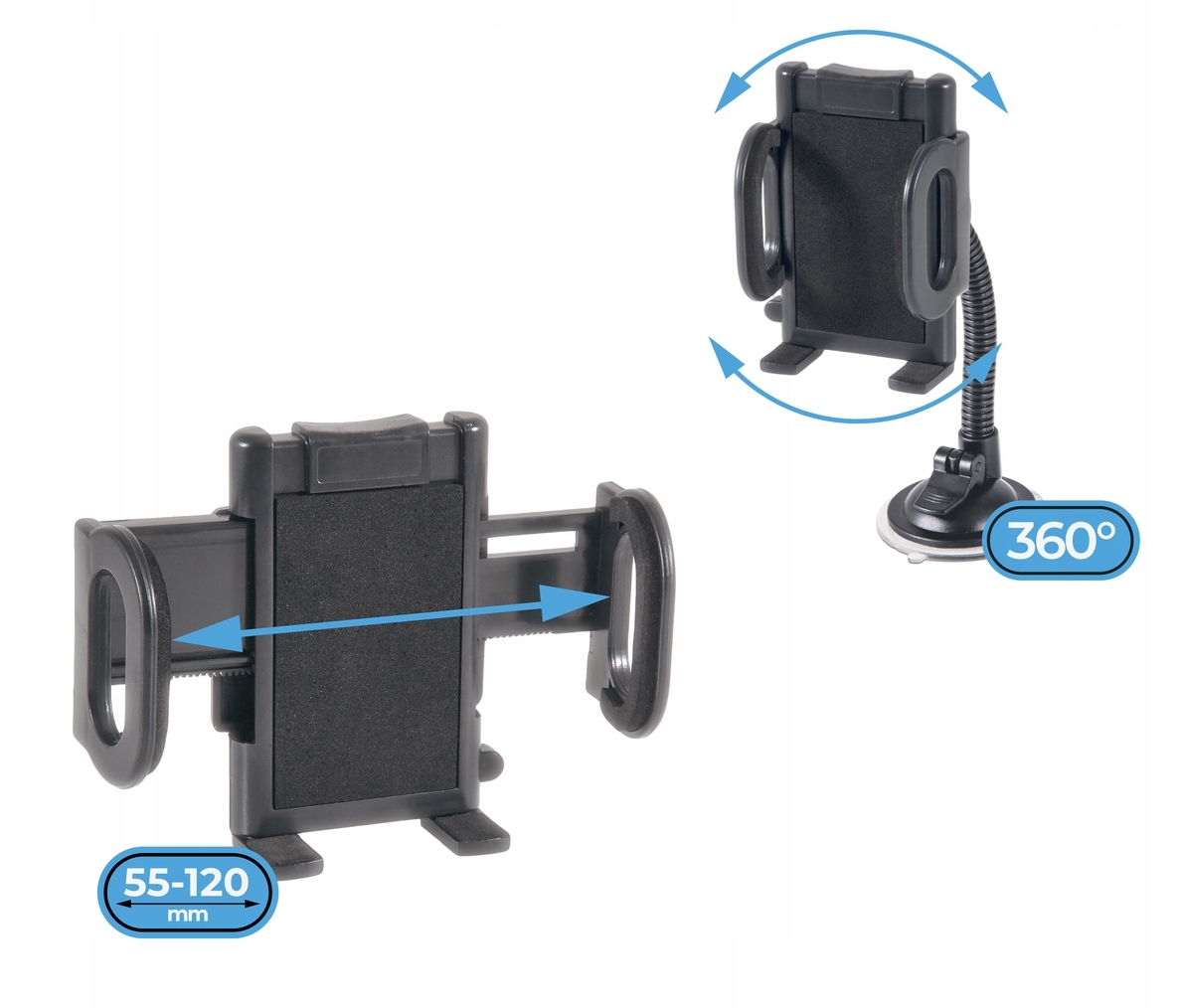 Uchwyt do Samochodu Na Telefon Elastyczny na Szybę Marka Defender