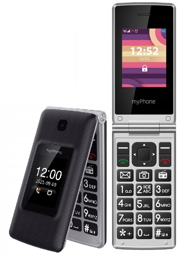 

Telefon z Klapką myPhone Tango Lte, 4G, Dwa Ekrany