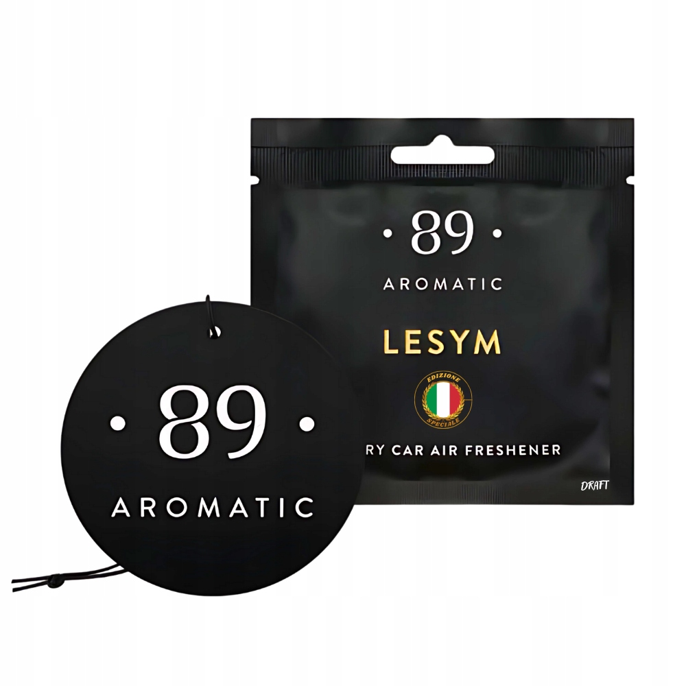 AROMATIC89 zawieszka Lesym długotrwały zapach do auta 20 dni luksusu