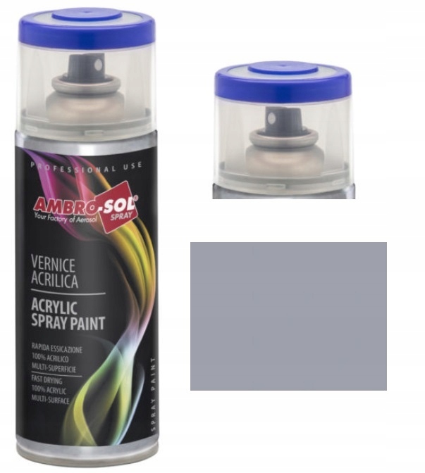 Uni. lakier akrylowy POPIELATY PIRYTOWY RAL7040