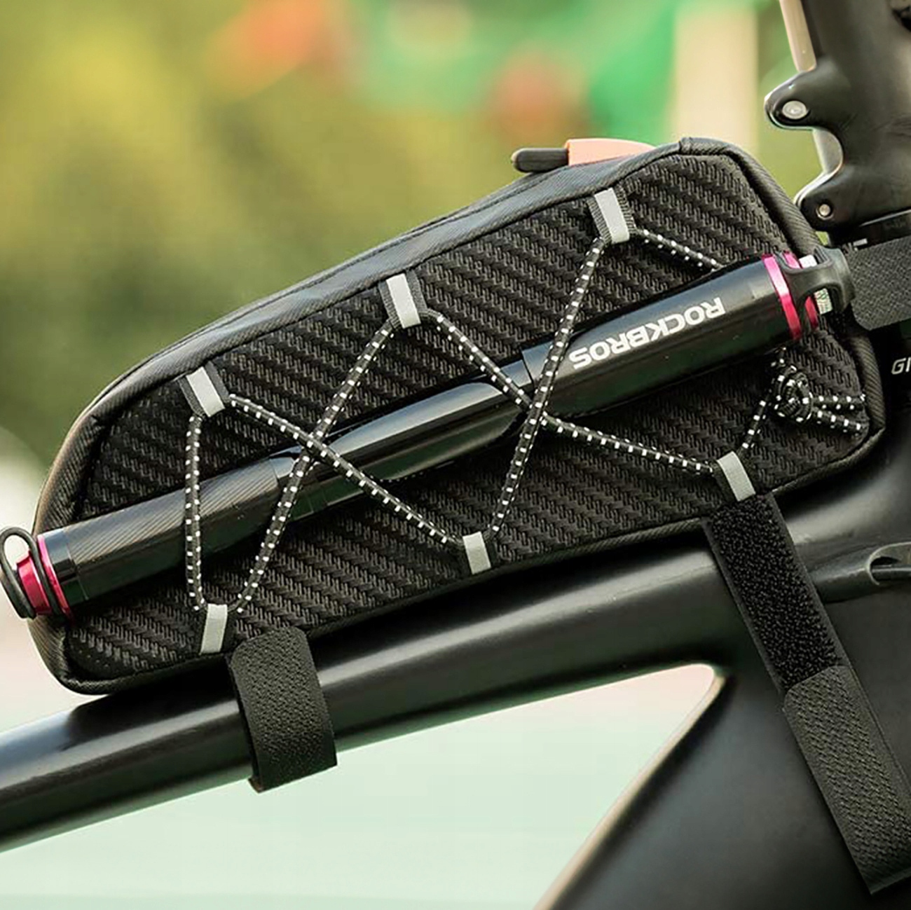 ROCKBROS TORBA SAKWA ROWEROWA NA RAMĘ 1l WODOODPORNA POJEMNA SASZETKA MTB Rodzaj przednia