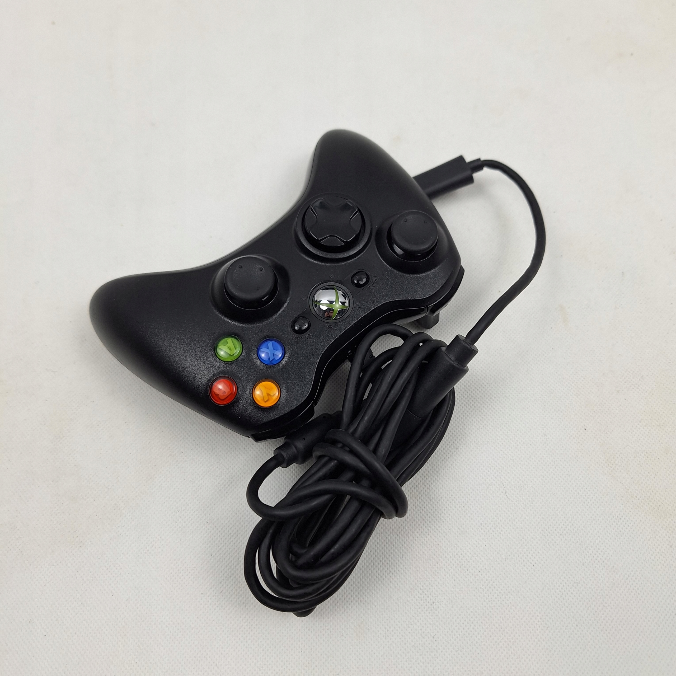 ORYGINALNY PAD PRZEWODOWY CZARNY MICROSOFT DO XBOX 360 PC X360 SOLIDNY!!! Marka Microsoft