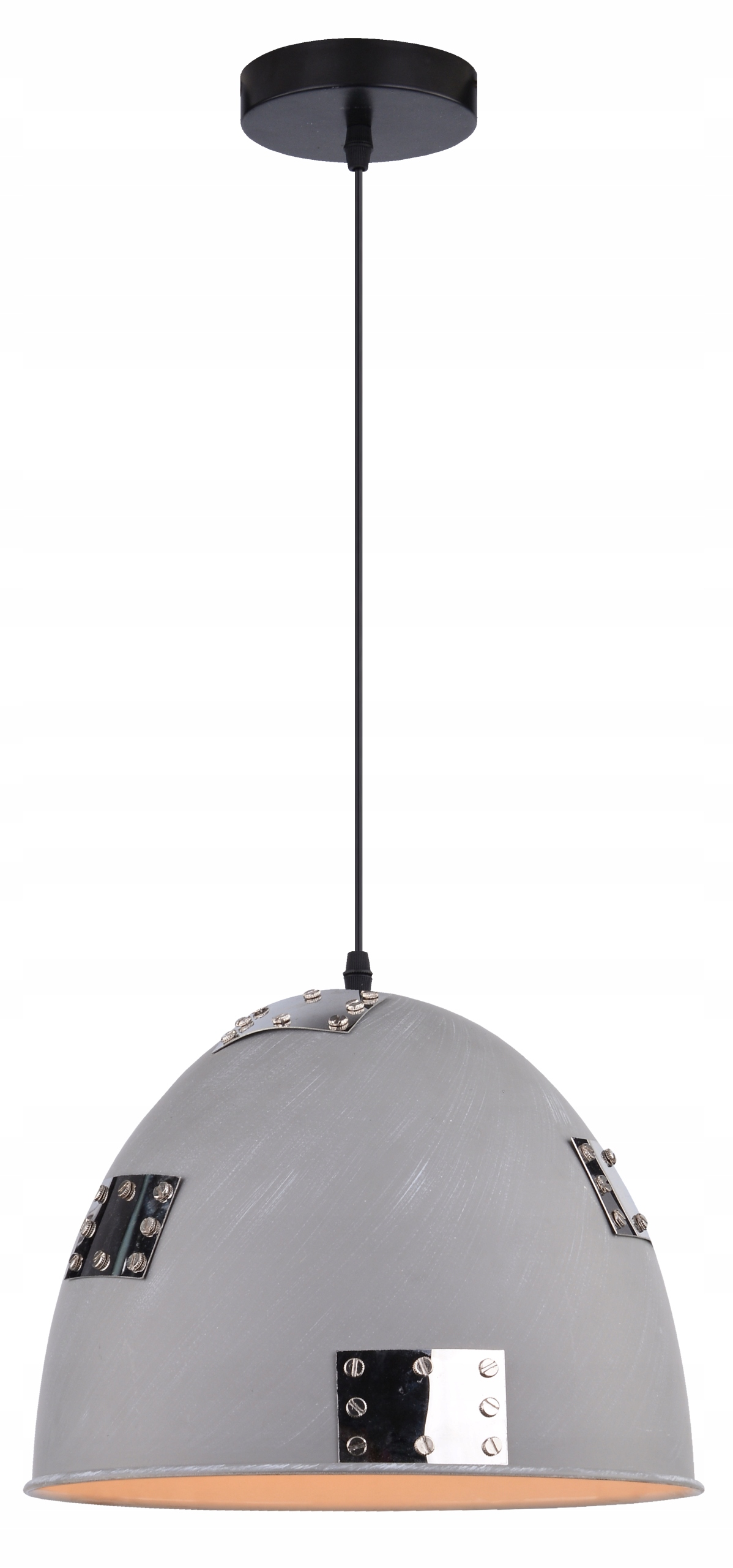 Závěsné svítidlo šedé 135cm E27 Patch Candellux