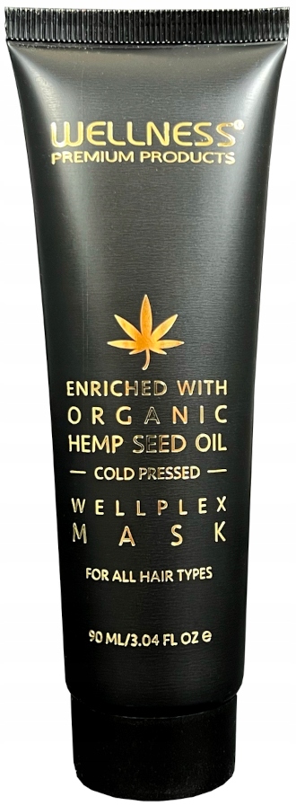 Wellness Maska Czarna Przeciw wypadaniu włosów 90ml IDEALNA NA TEST PRÓBĘ