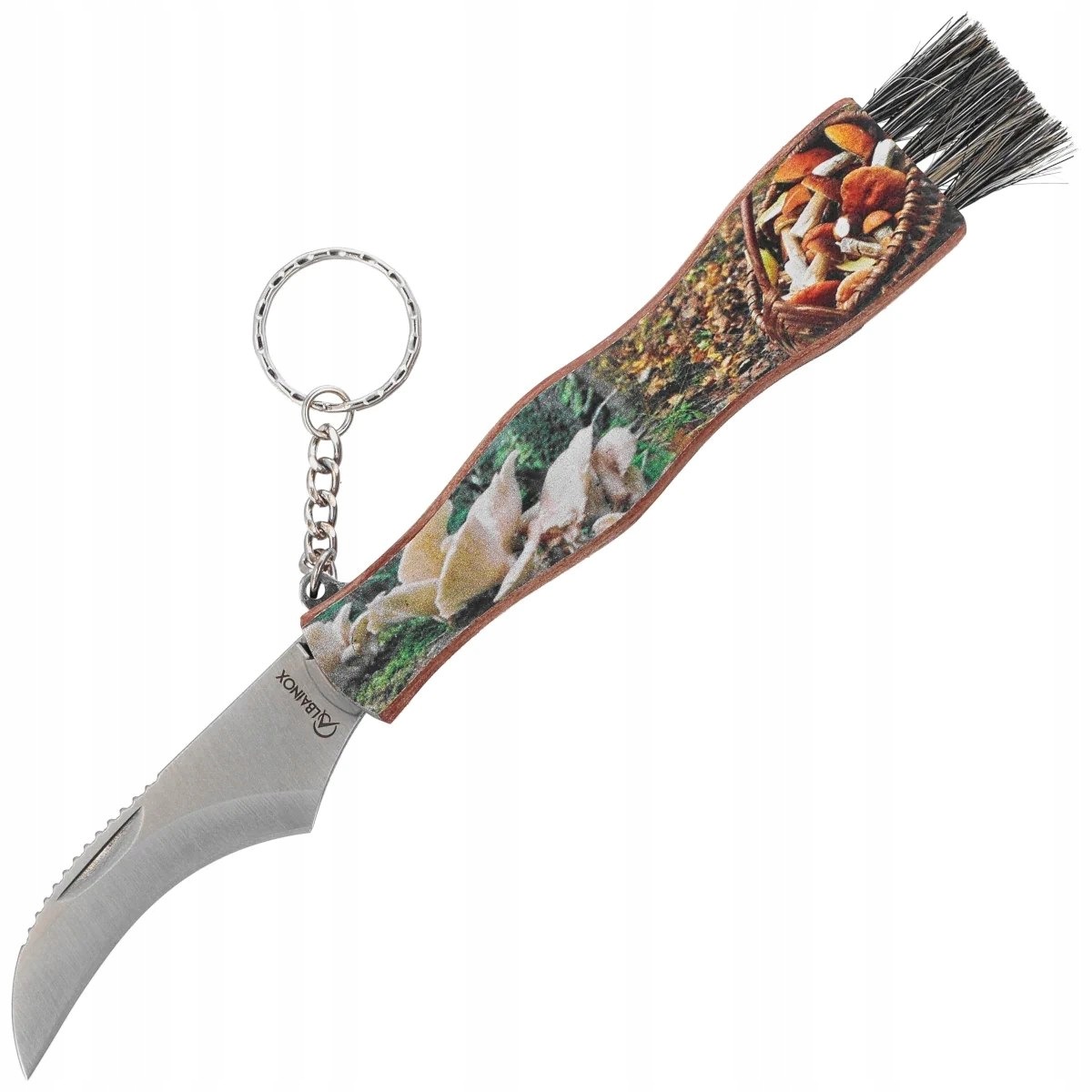 Nóż na grzyby Martinez Albainox Mushroom 3D Wood, Satin (18258)