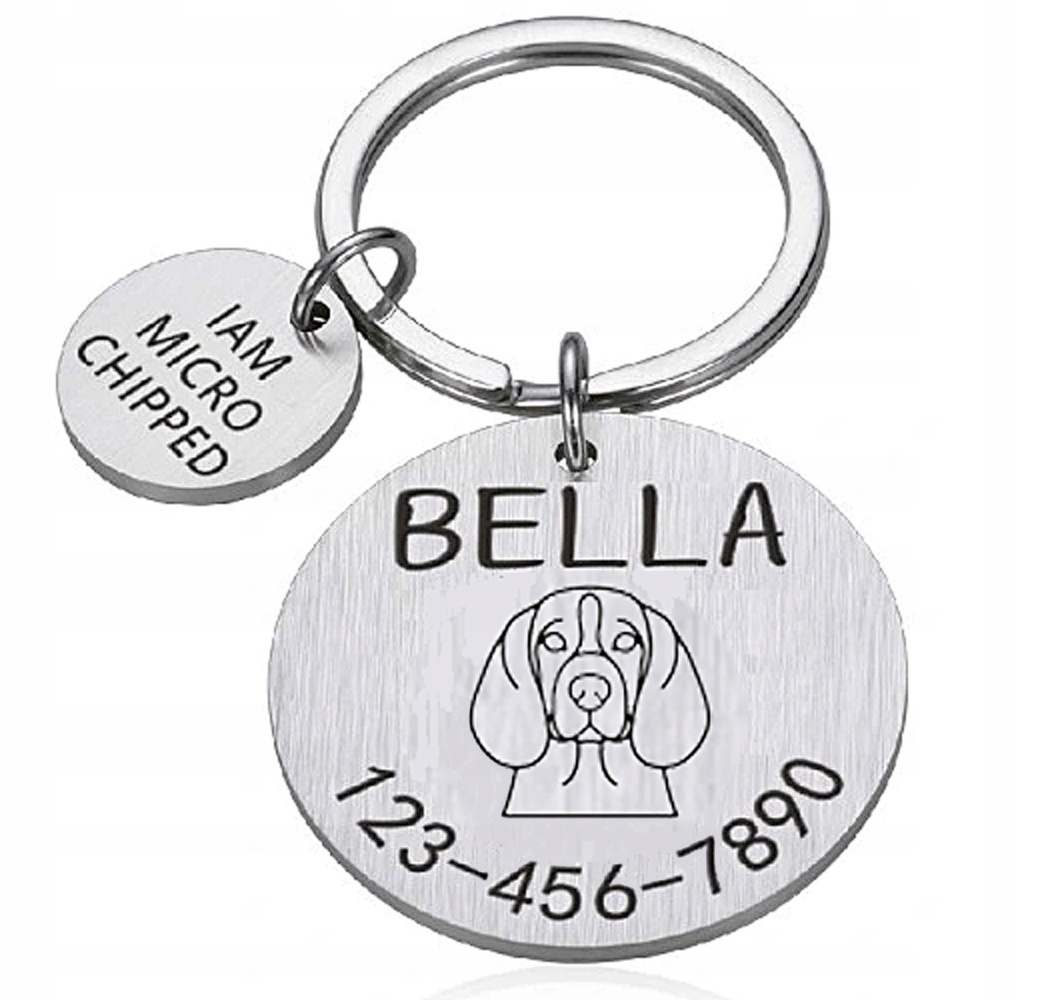 Adresówka okrągły srebrny 120 WZORÓW