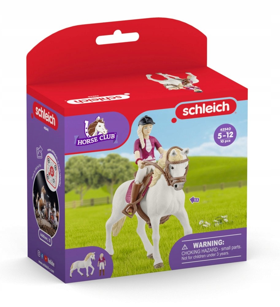 SCHLEICH HORSE CLUB SET SOFIA BLOSSOM KOBYLA PRÍSLUŠENSTVO 42540