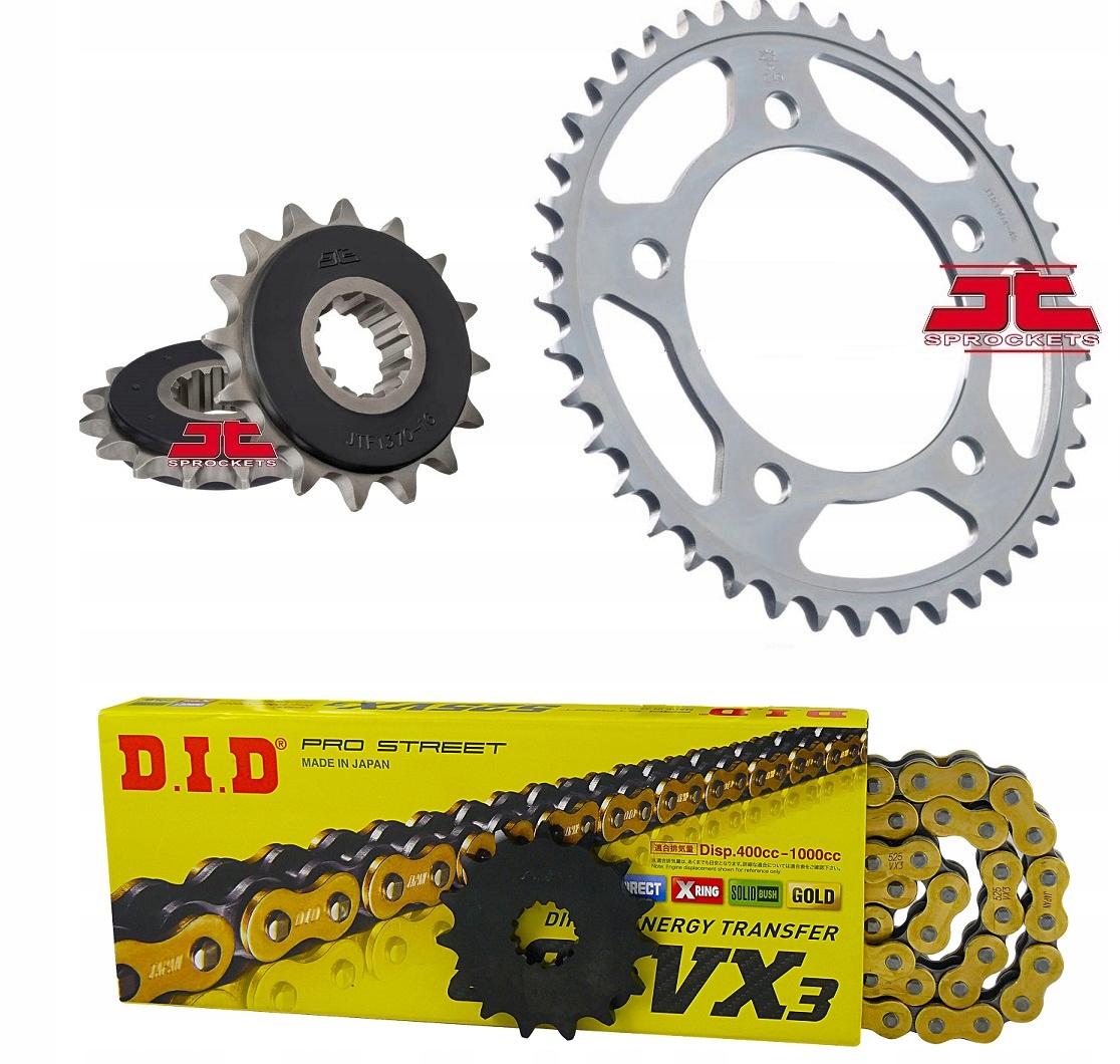 Zestaw napędowy DID Tłumik Drgań Honda CBR 600 F4i