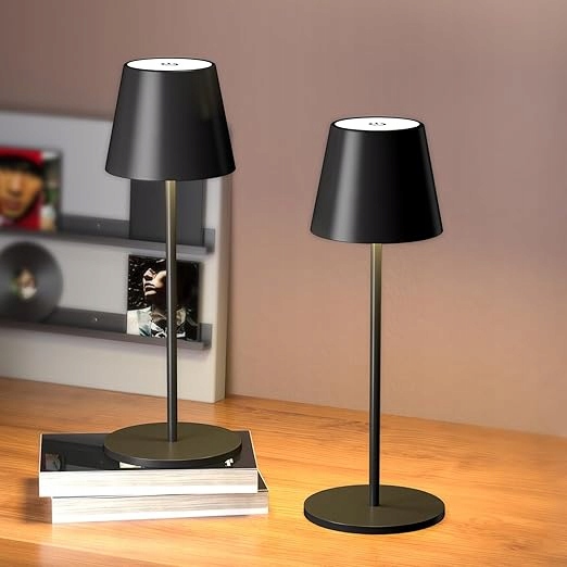 Trayvespace akumulátorová lampa 3000K, stmívatelné nabíjení typu C, 2 kusy