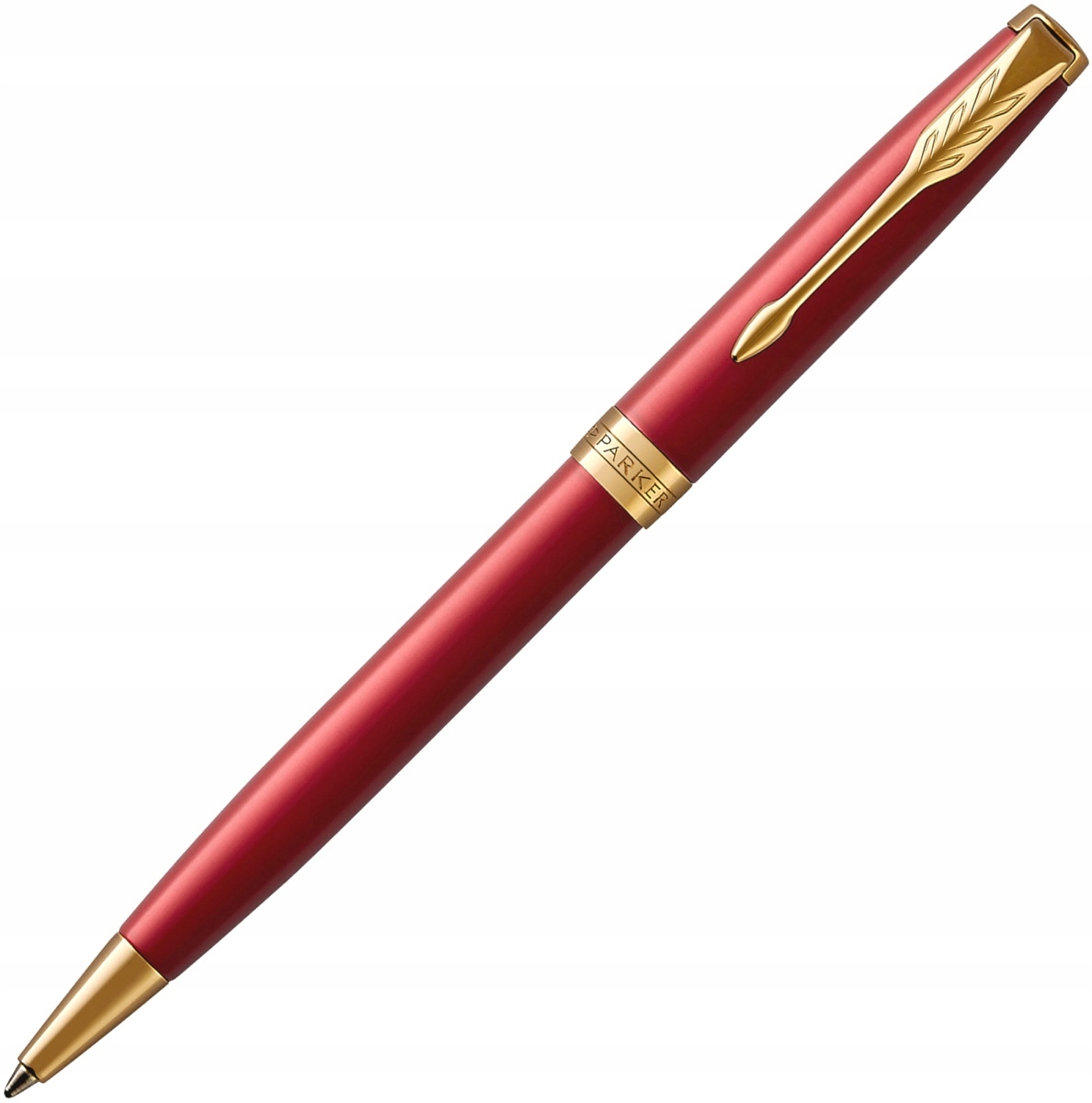 Parker Sonnet red lacquer Gt długopis