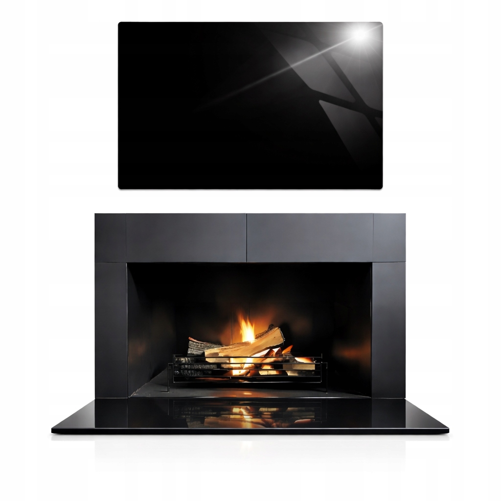 Sklo Pod Krb Kozí Černé Tvrzené Sklo Podstavec Rozměr 70x52 cm