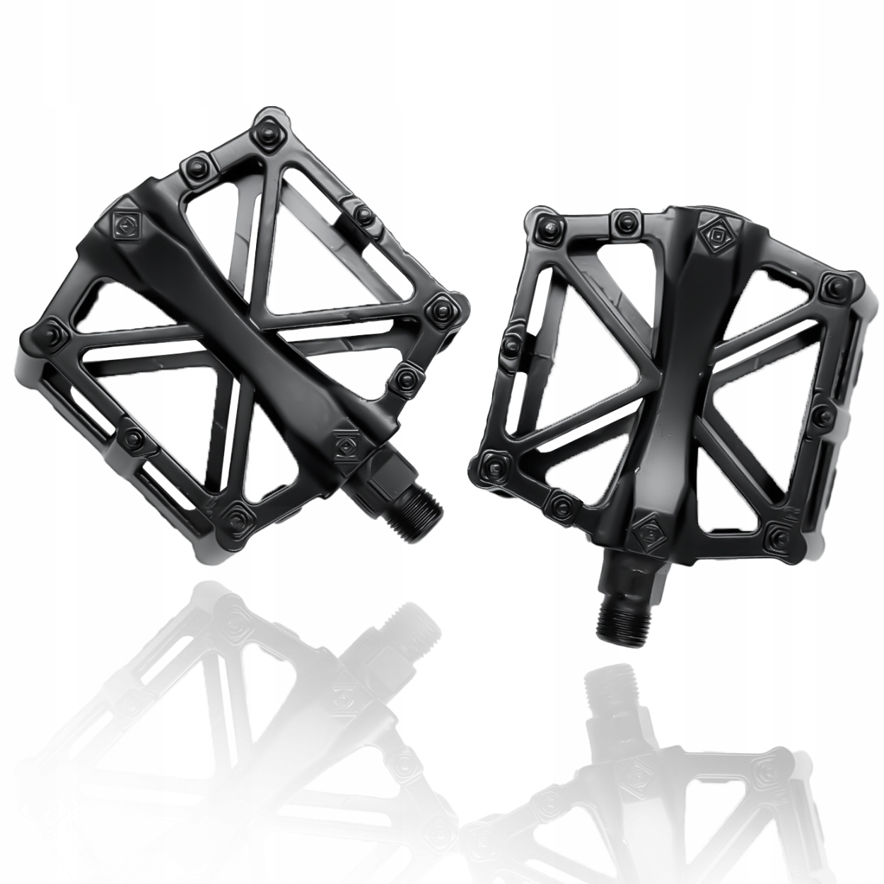 PEDAŁY ROWEROWE ALUMINIOWE ANTYPOŚLIZGOWE PLATFORMOWE MTB BMX TREKKINGOWE