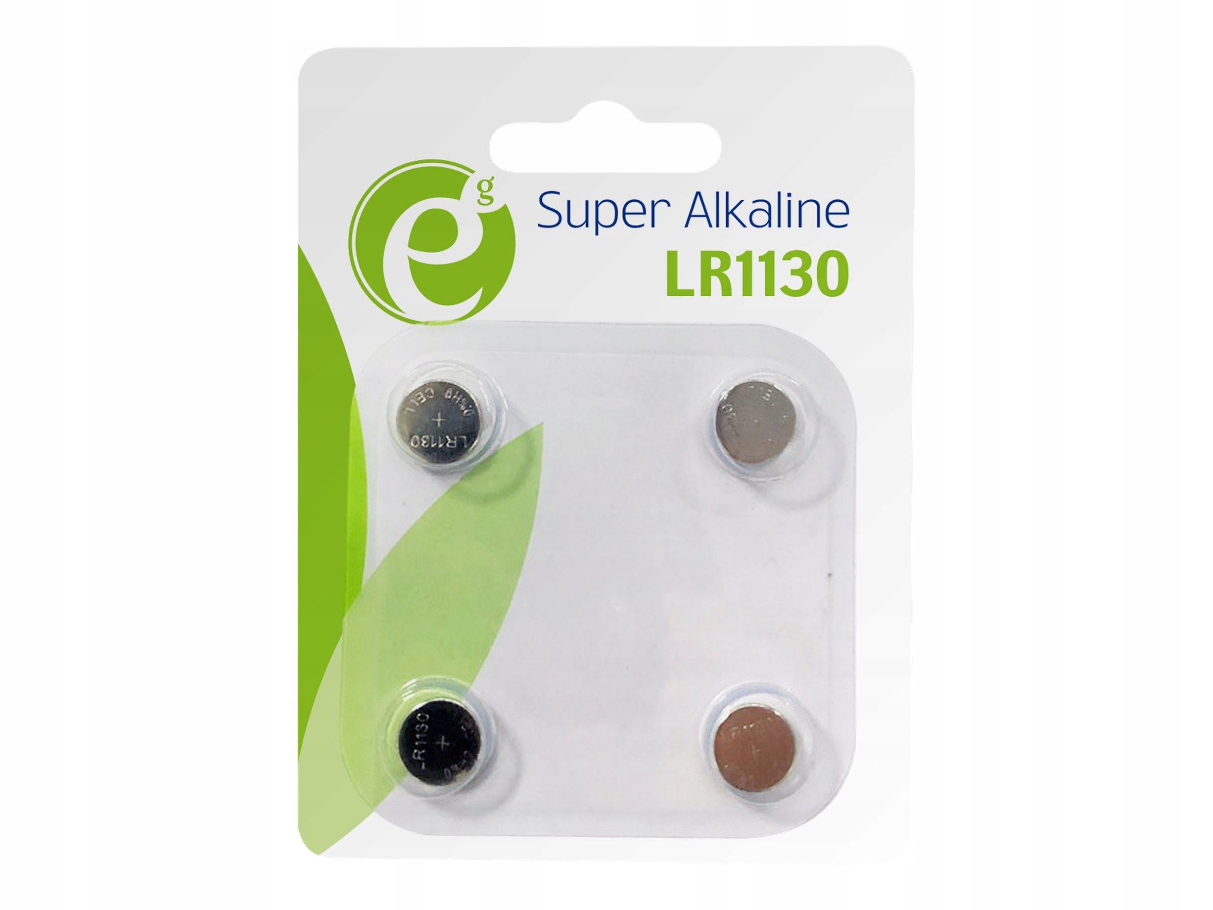 Gembird EG-BA-LR1130-01 Energenie Bateria LR1130, 1.5V, 4-pack