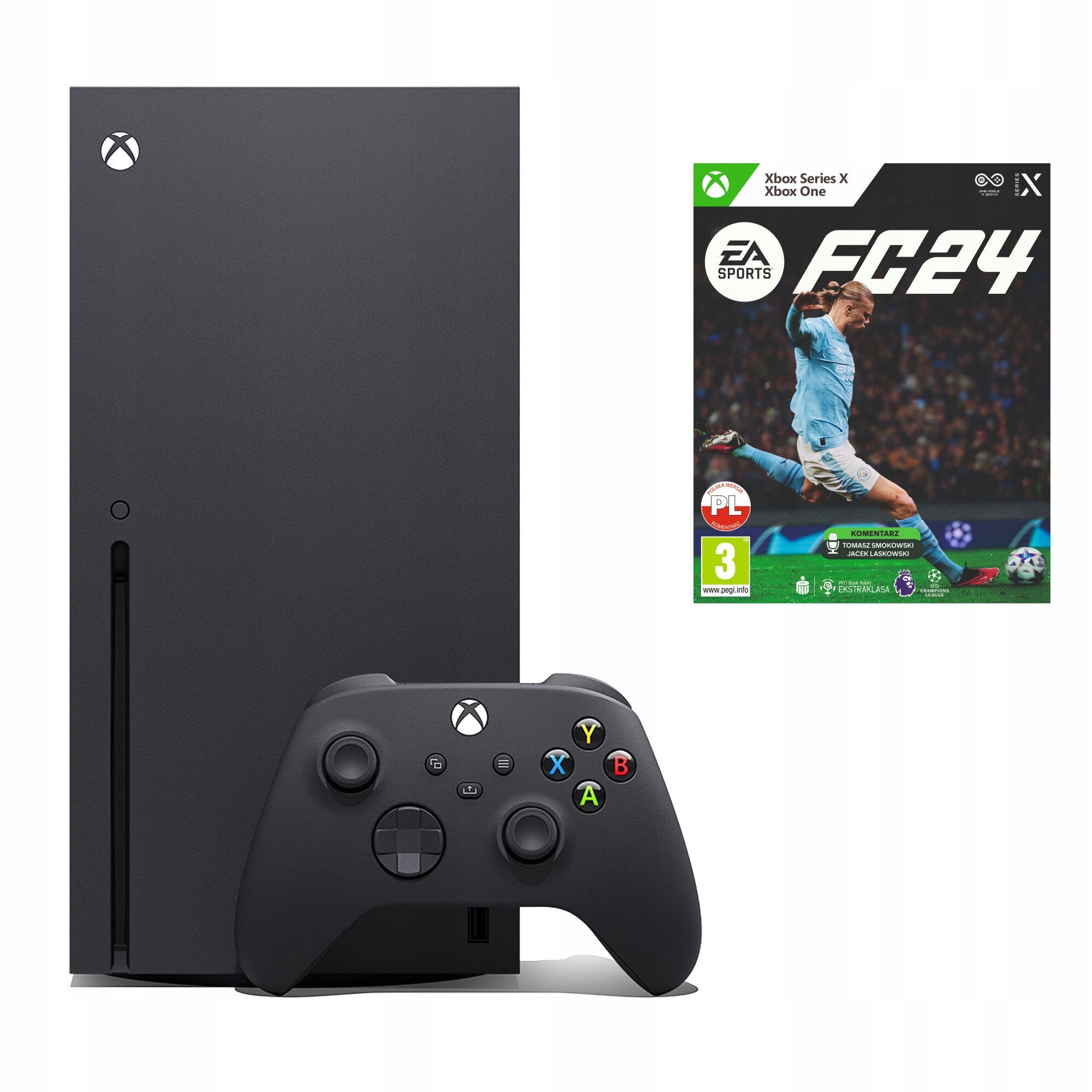 Konsola do gier Microsoft Xbox Series X + EA Sports FC 24