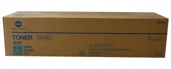 Toner Konica Minolta TN-713 A9K8450 C Originál