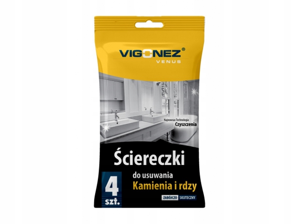 

Vigonez Ściereczki Do Usuwania Kamienia Rdzy 4SZT