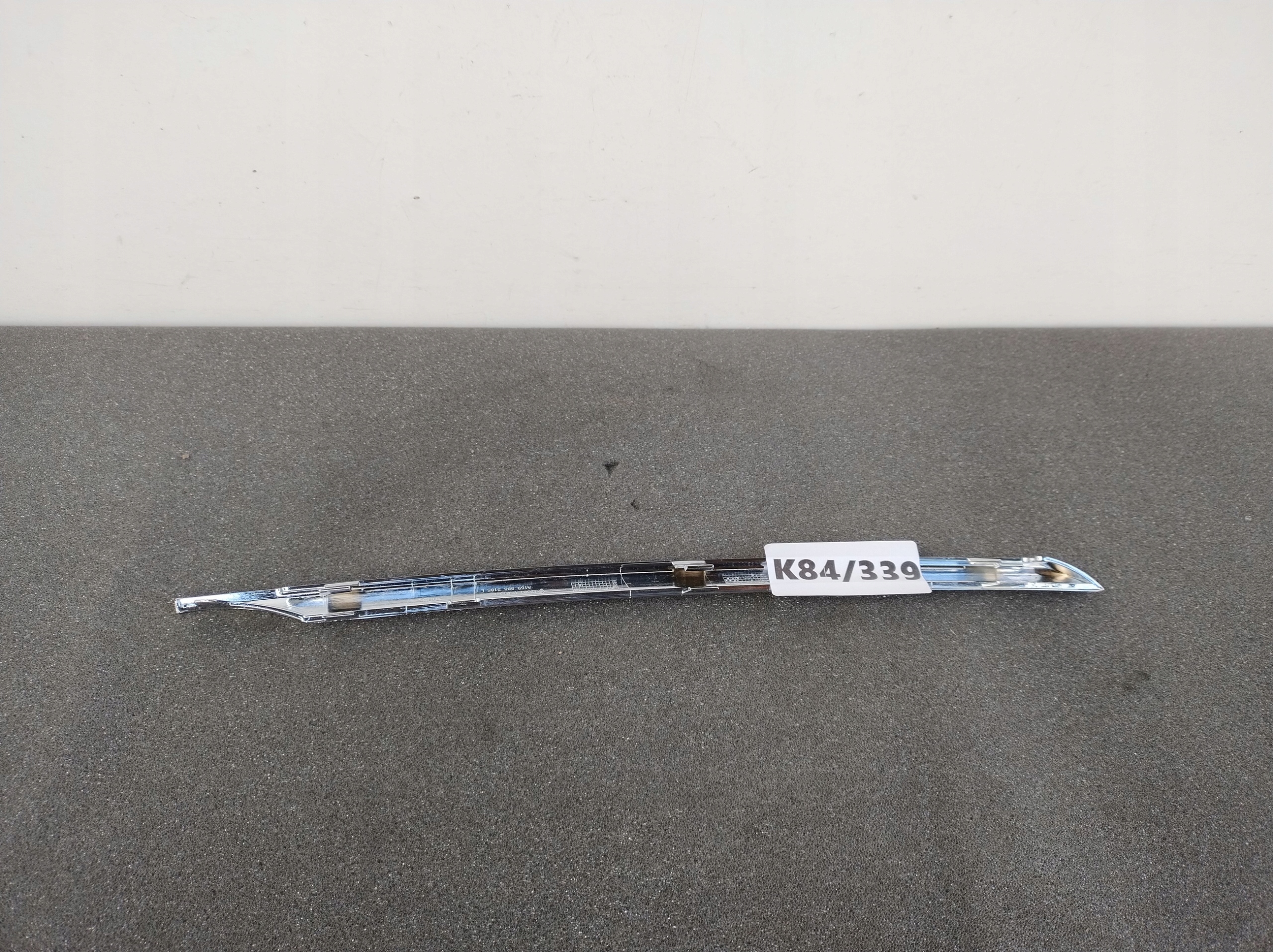 lower moulding grille CHROM left MERCEDES A-KLASA