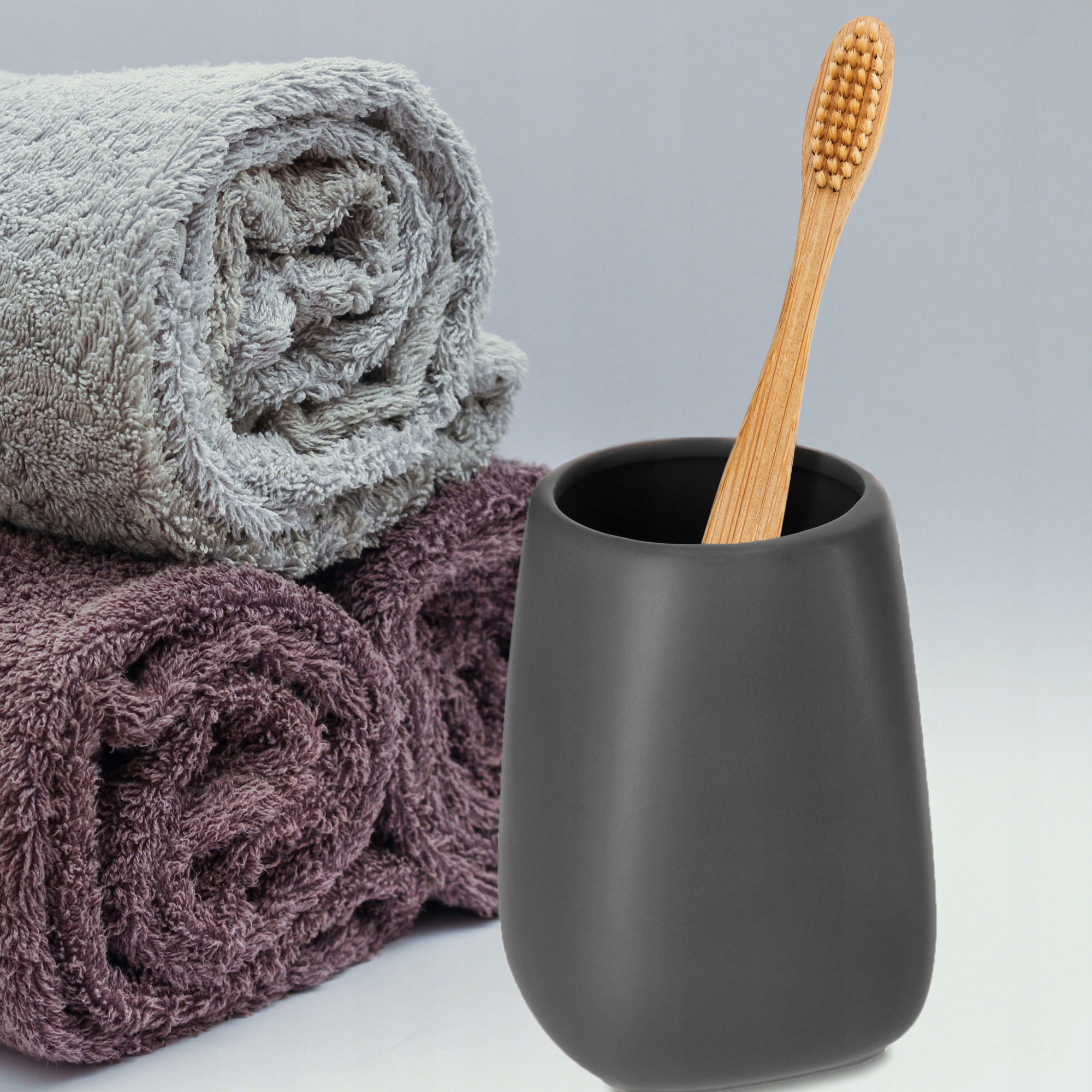 KUBEK POJEMNIK NA SZCZOTECZKI ZESTAW 2szt Rodzaj kubek