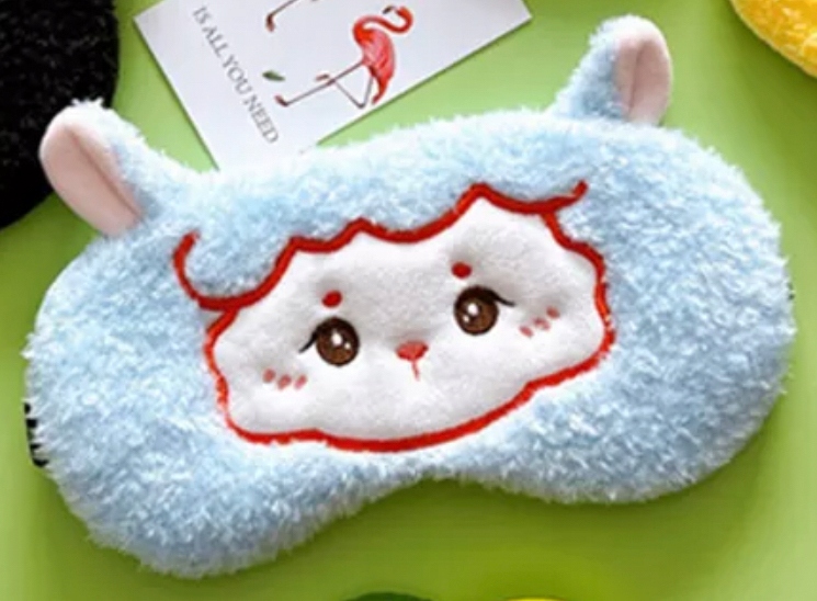 OPASKA NA OCZY MASKA DO SPANIA SNU RELAKSU owca OWIECZKA OLDMAN PLUSZOWA Kod producenta OPASKA DLA DZIECI NA OCZY PLUSZOWA