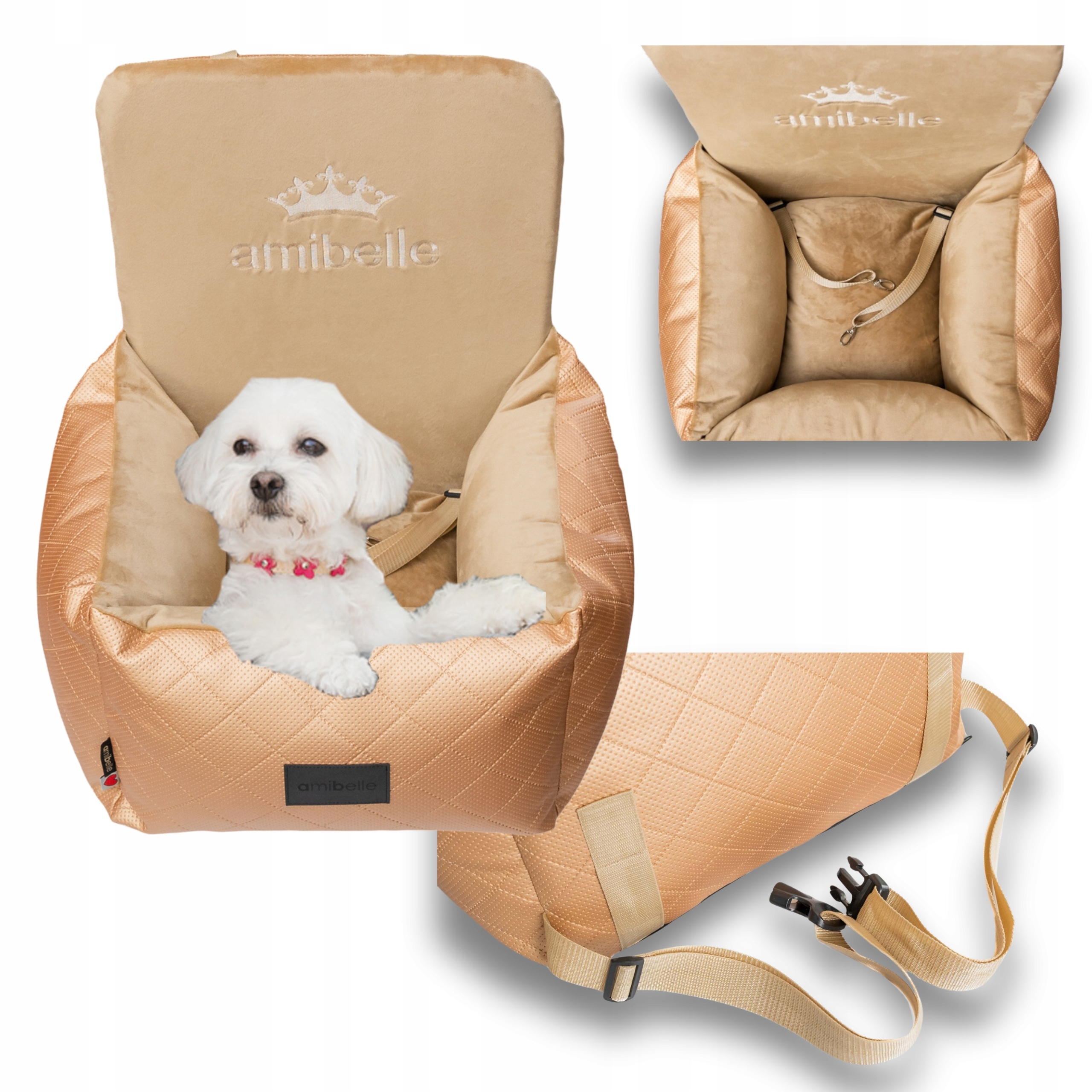 Autosedačka pro psa kočku Přepravka Poslání do auta Buda