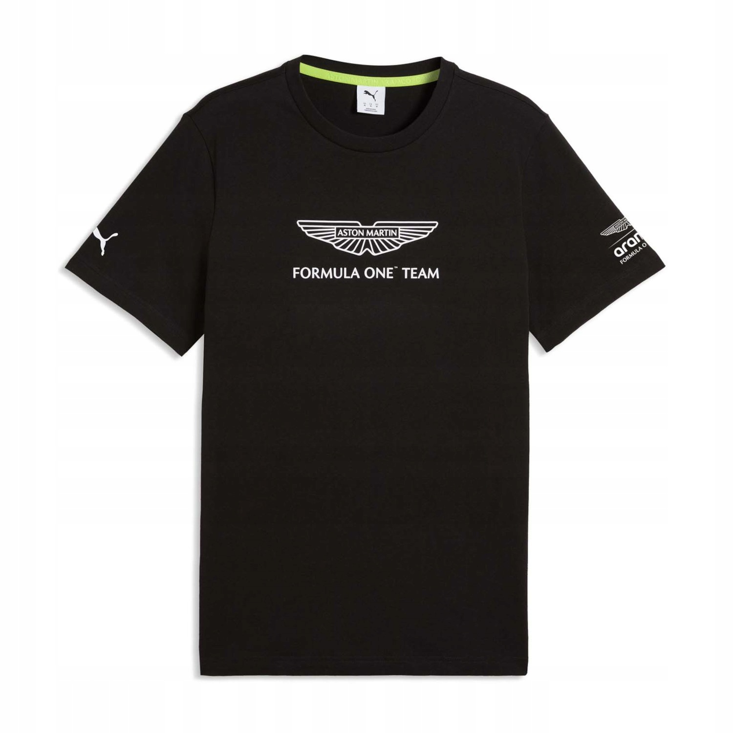 Tričko Large Logo Aston Martin F1 2026 černé
