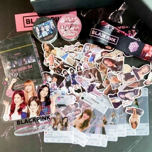Kpop BLACKPINK Lisa Jennie Rose Jisoo Gift Box Set Szerokość produktu 16 cm